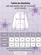 BTS ARI ARI RANG SANTIAGO - Zip Up Hoodie - Negro Acid Wash - Miniatura 6