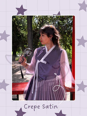 Hanbok / Jeogori Moderno - Morado