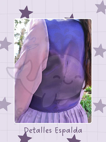 Hanbok / Jeogori Moderno - Morado 5