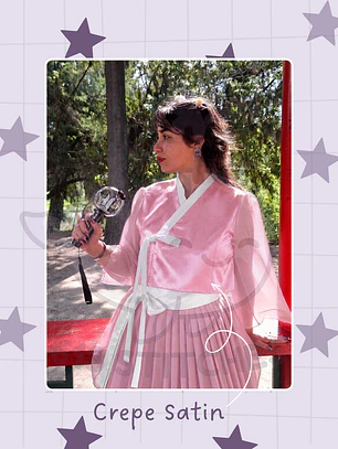 Hanbok / Jeogori Moderno - Rosado