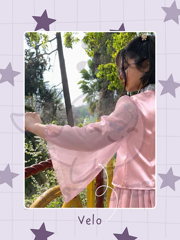 Hanbok / Jeogori Moderno - Rosado 3