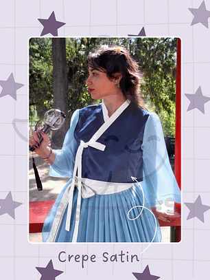 Hanbok / Jeogori Moderno - Azul