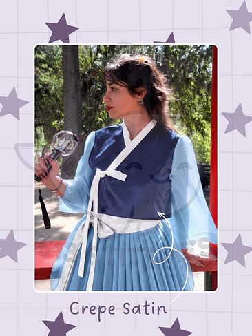 Hanbok / Jeogori Moderno - Azul 2