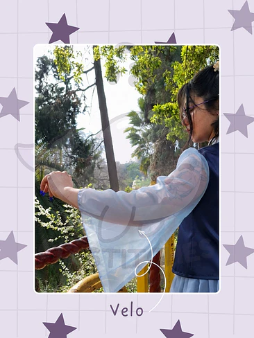 Hanbok / Jeogori Moderno - Azul 3