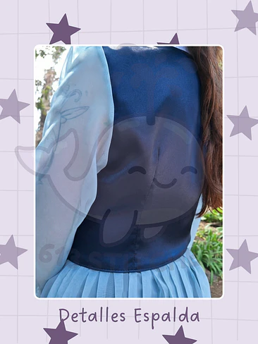 Hanbok / Jeogori Moderno - Azul 5