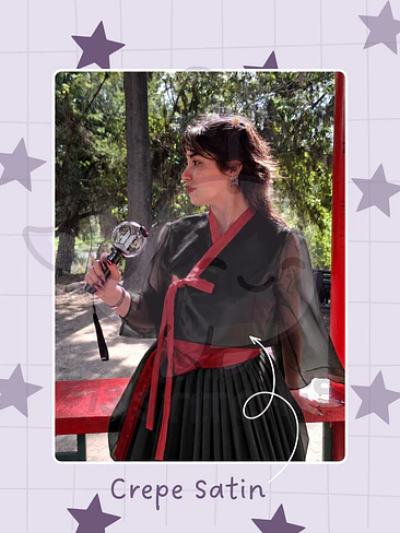 Hanbok / Jeogori Moderno - Negro 2