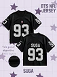 BTS Arirang Tour Jersey Oversize Boxy Fit - Diseño NFL - SUGA - Miniatura 1