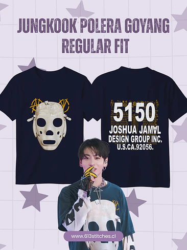 BTS Arirang Tour Polera Regular Fit Jungkook Goyang Día 2 1