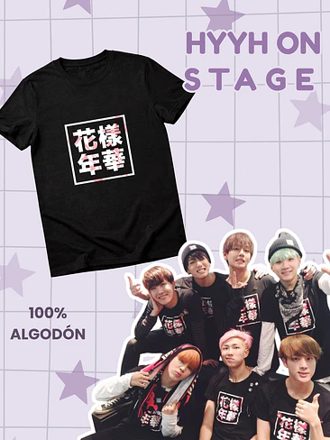 BTS Polera Hyyh On Stage 100% Algodón 1