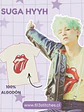 BTS Polera Suga Hyyh Photobook 100% Algodón - Miniatura 1