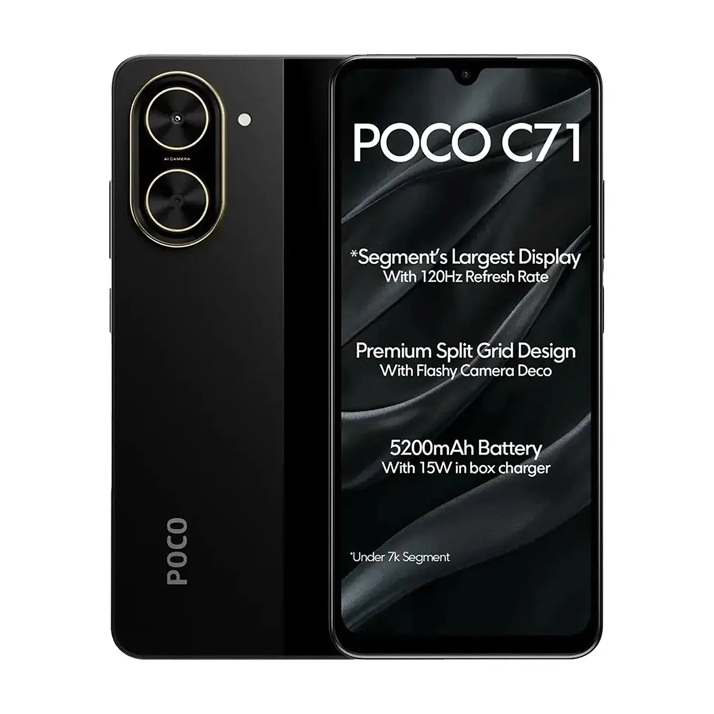 Celular Xiaomi POCO C71 64GB 3GB RAM Ampliable a 6GB. 1