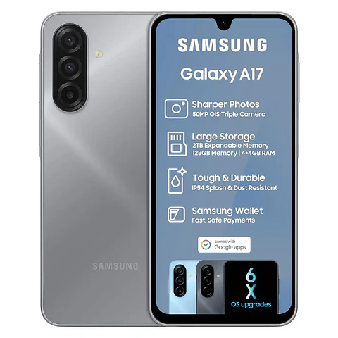 Celular Samsung A17 4G 256GB 8GB RAM.