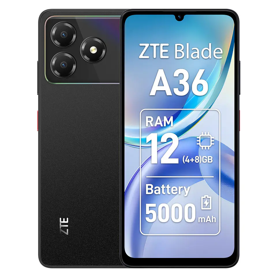 Celular ZTE Blade A36 64GB 4GB RAM Ampliable a 6GB. 1