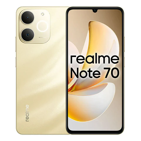 Celular Realme Note 70 256GB 8GB Ampliable a 24GB.