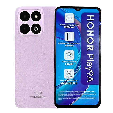 Celular Honor Play 9A 64GB 4GB RAM.