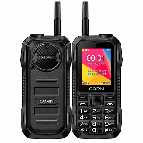 Celular Corn Power K Pro 4G Rompemuros 2.4" 5200mAh