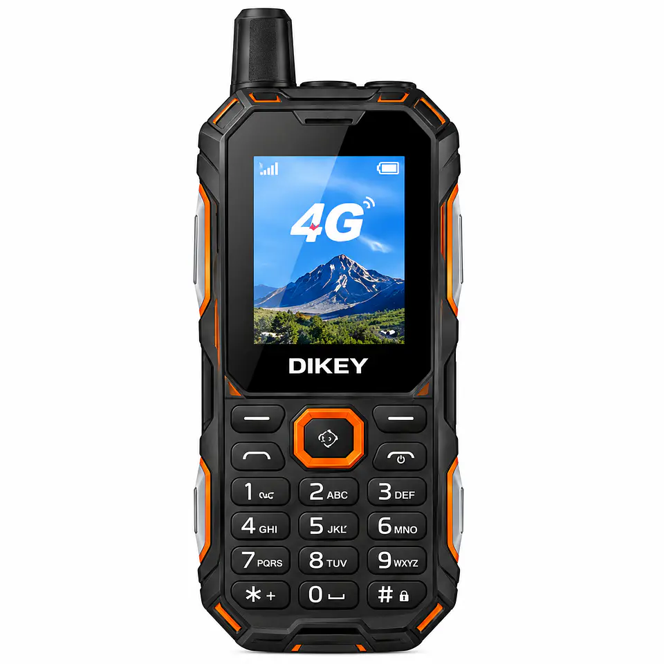 Celular Dikey D8 4G Rompemuros Dual SIM Linterna 1