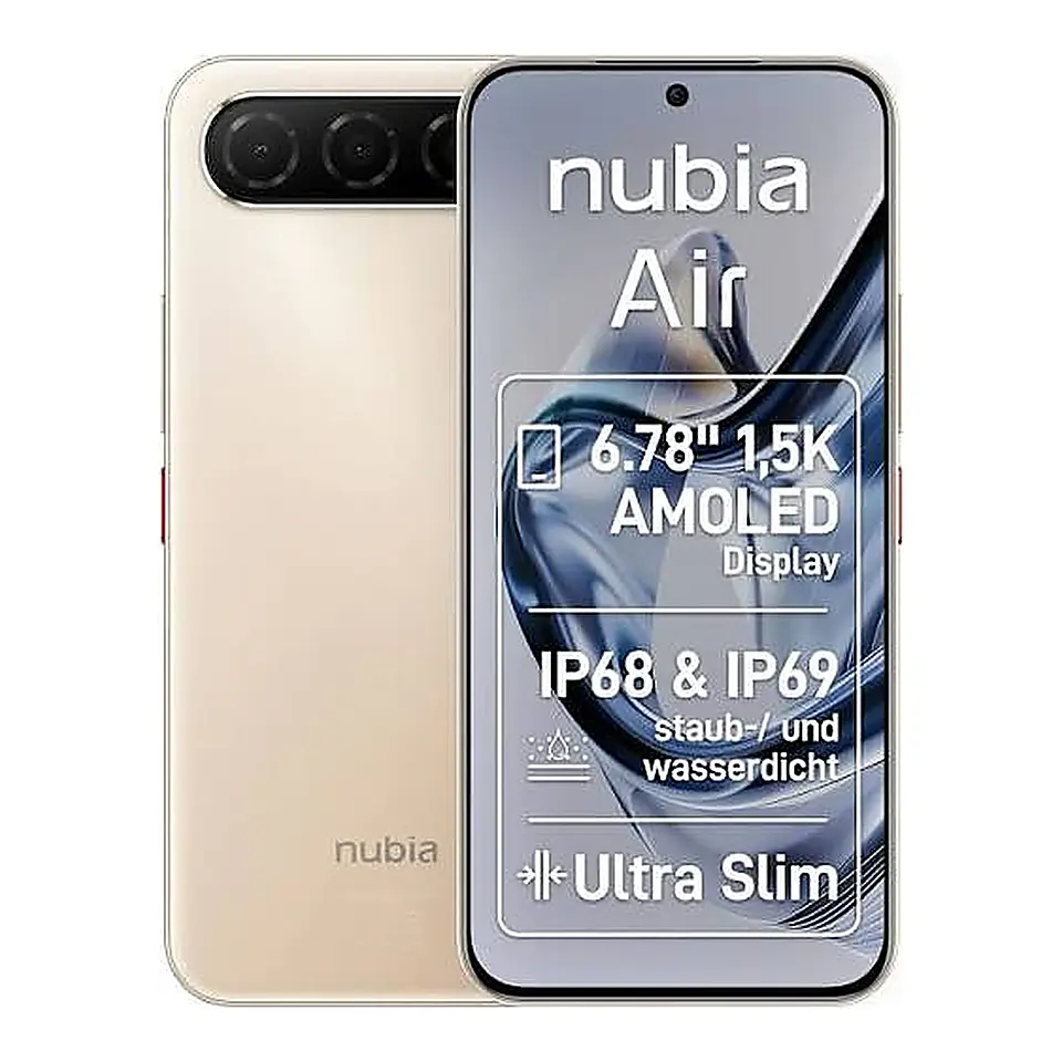 Celular ZTE Nubia Air Slim 5G 256GB 8GB RAM 1