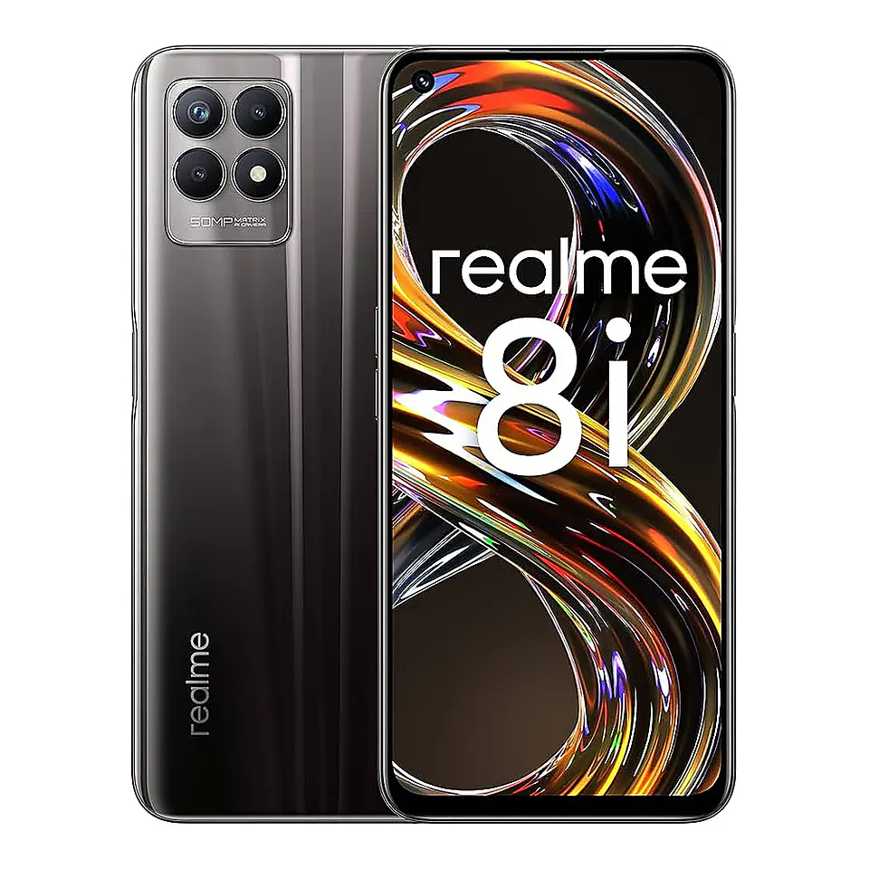 Celular Realme 8i 4G 128GB 6GB RAM + Obsequio Reloj y Audífonos 1