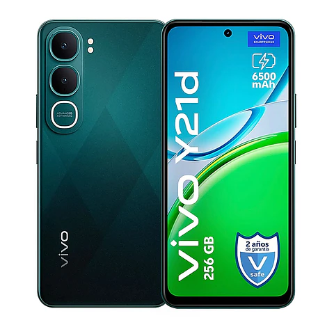Celular Vivo Y21d 4G 256GB 4GB RAM
