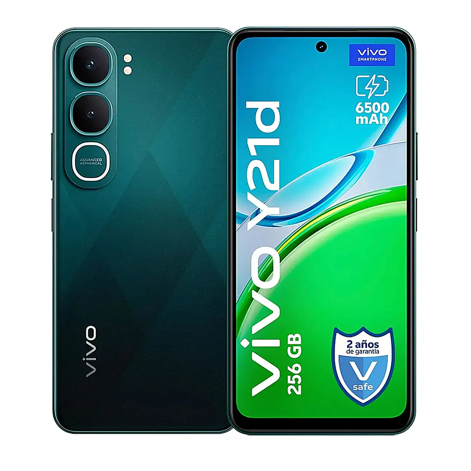 Celular Vivo Y21d 4G 256GB 4GB RAM 1