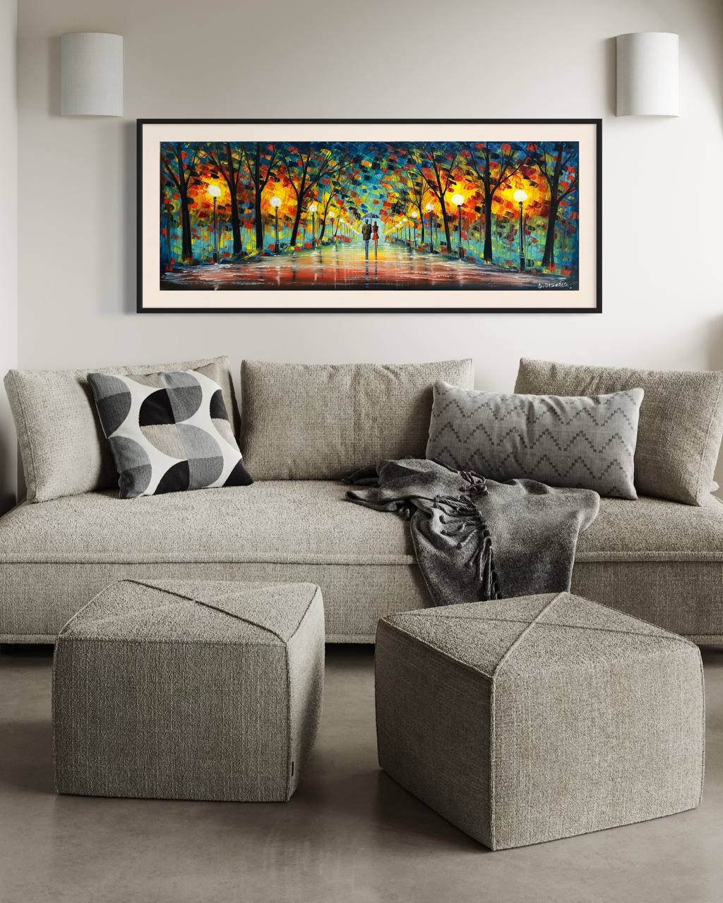 CUADRO PAREJA EN PLAZA  1