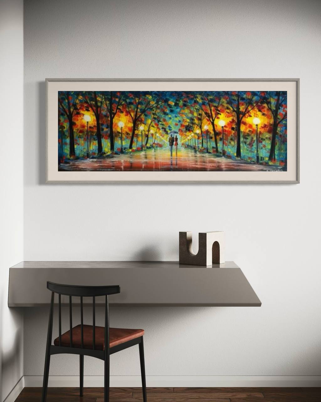 CUADRO PAREJA EN PLAZA  2