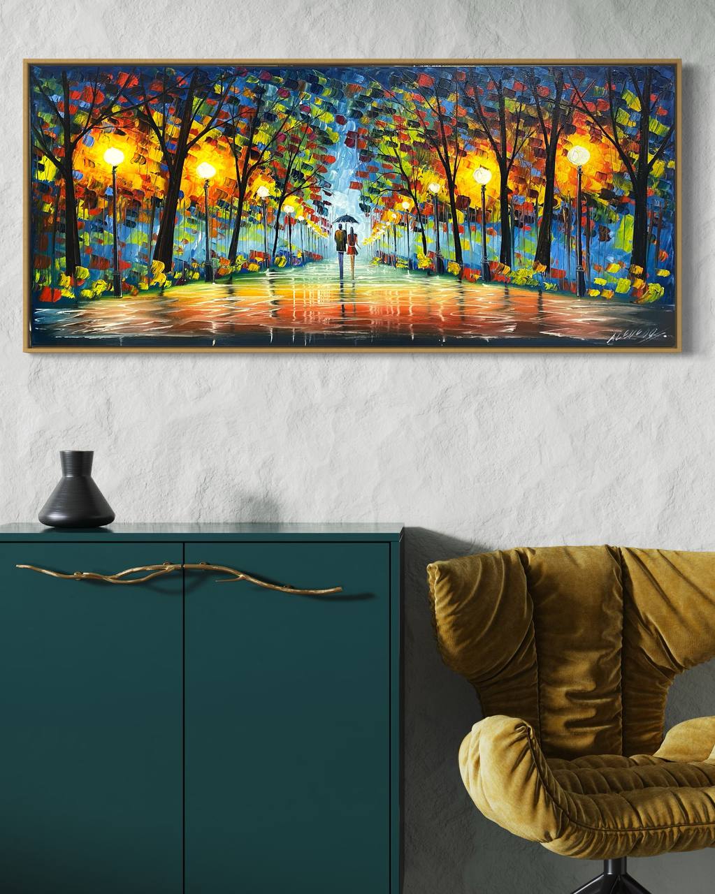 CUADRO PAREJA EN PLAZA  2