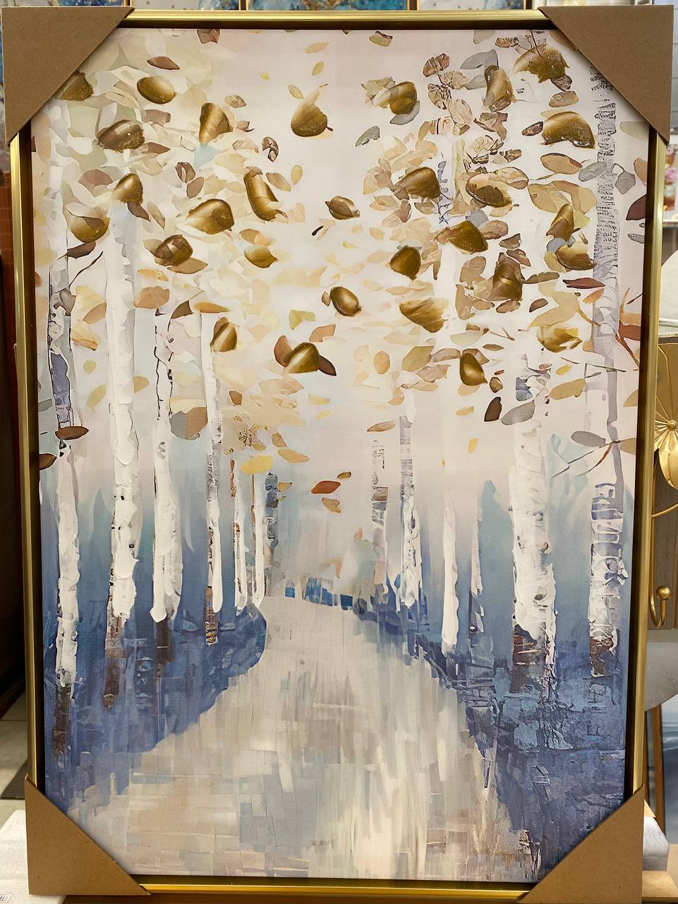 CUADRO TRIPTICO BOSQUE C/MARCO  2