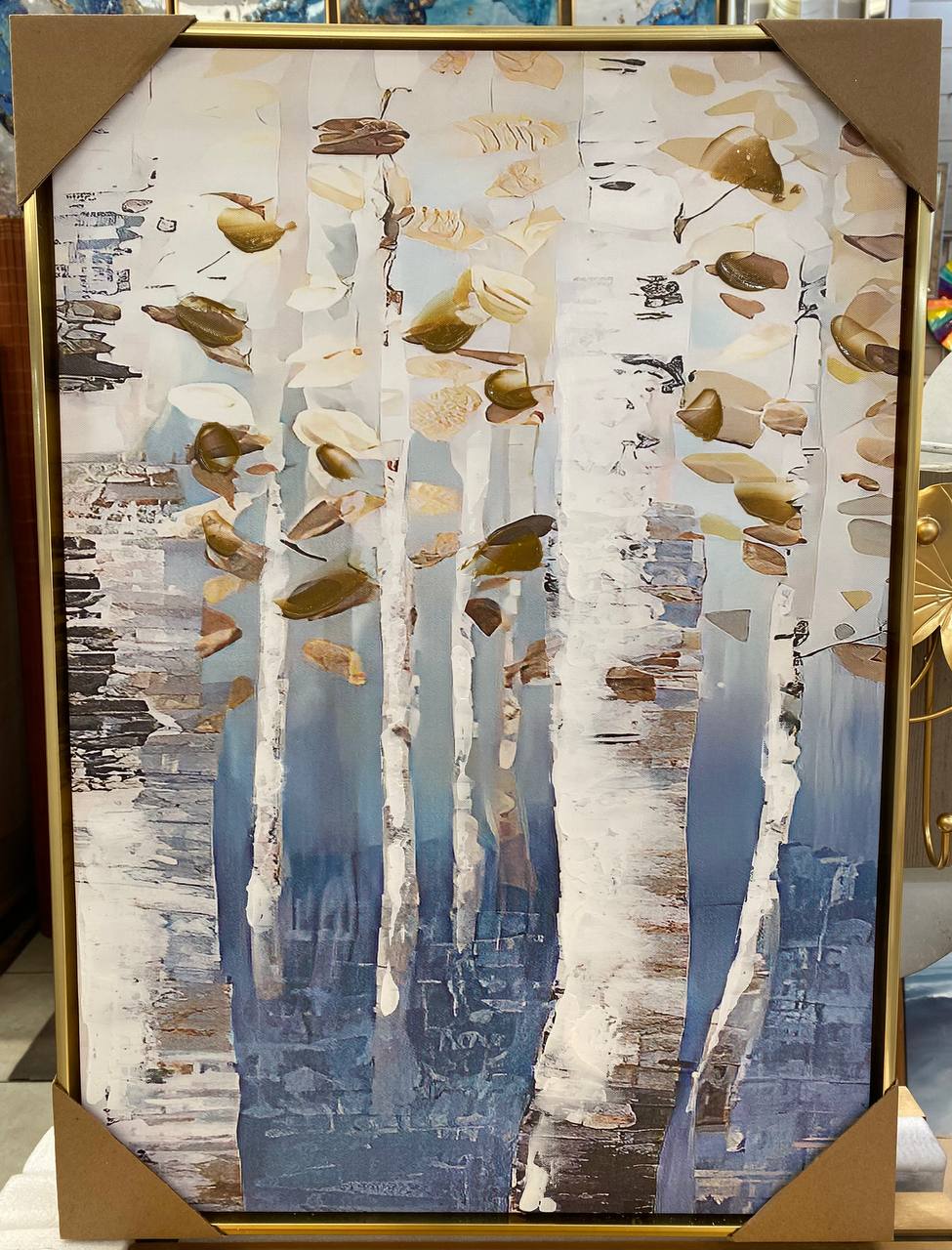 CUADRO TRIPTICO BOSQUE C/MARCO  3