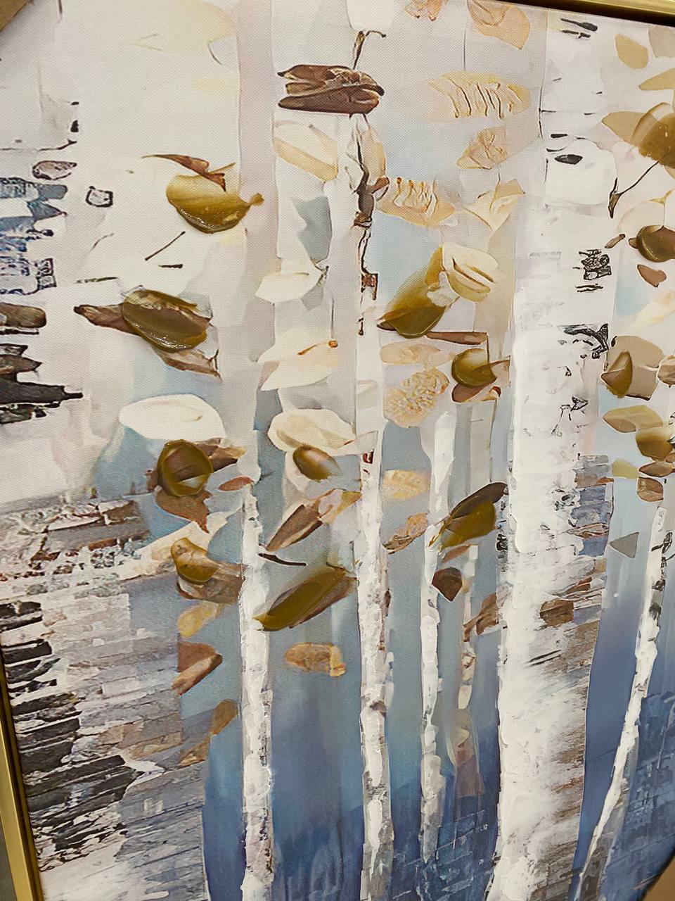 CUADRO TRIPTICO BOSQUE C/MARCO  5