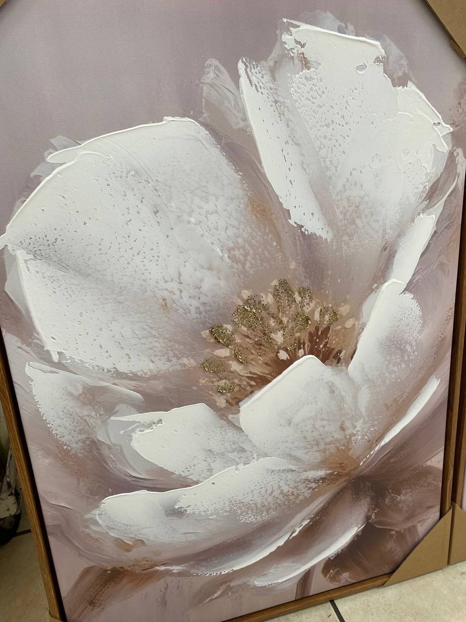 CUADROS TRIPTICOS  FLOR C/MARCO  8