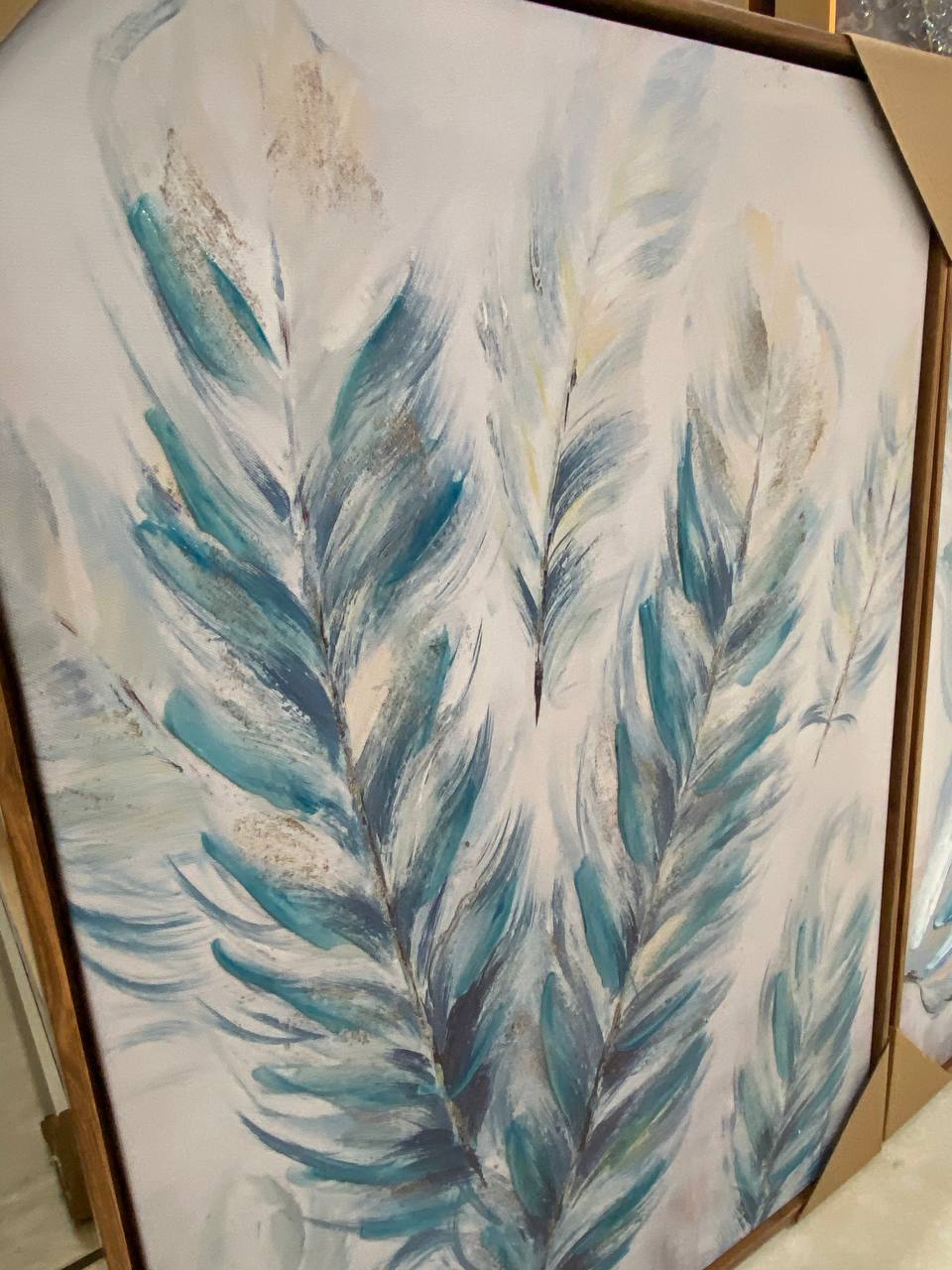 CUADROS TRIPTICOS  FLOR C/MARCO  12