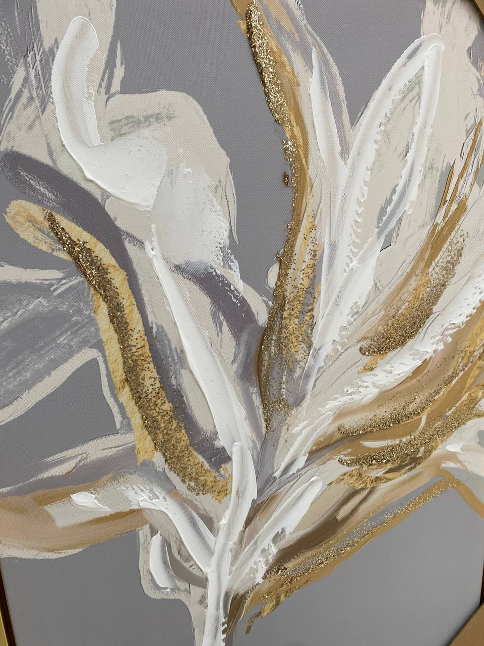 CUADROS TRIPTICOS  FLOR C/MARCO  19