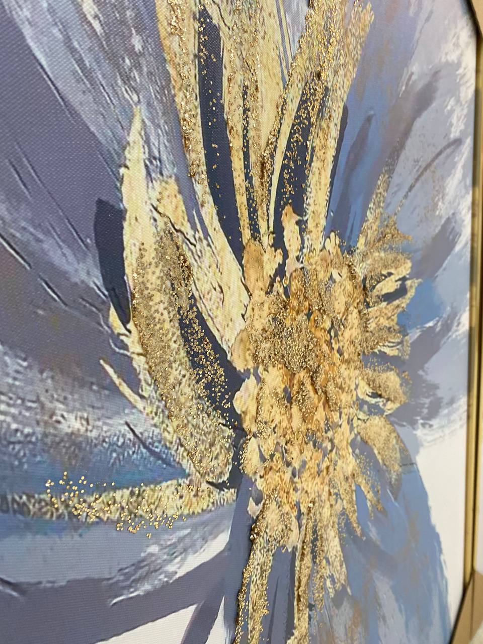 CUADROS TRIPTICOS  FLOR C/MARCO  29