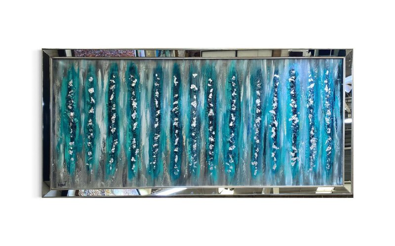 Cuadro Reflejos Azulados  2