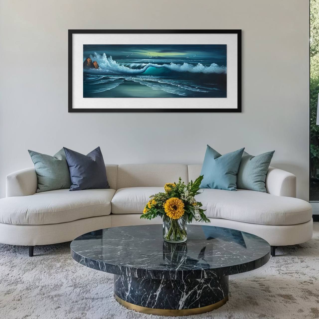 Cuadro de Mar Invierno  1