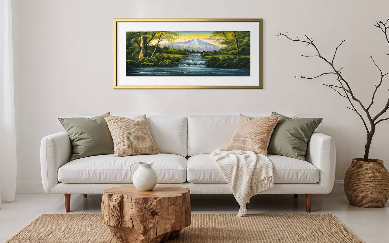 Cuadro Serenidad del Volcán 1