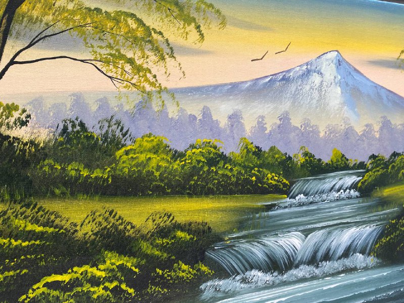 Cuadro Serenidad del Volcán 3