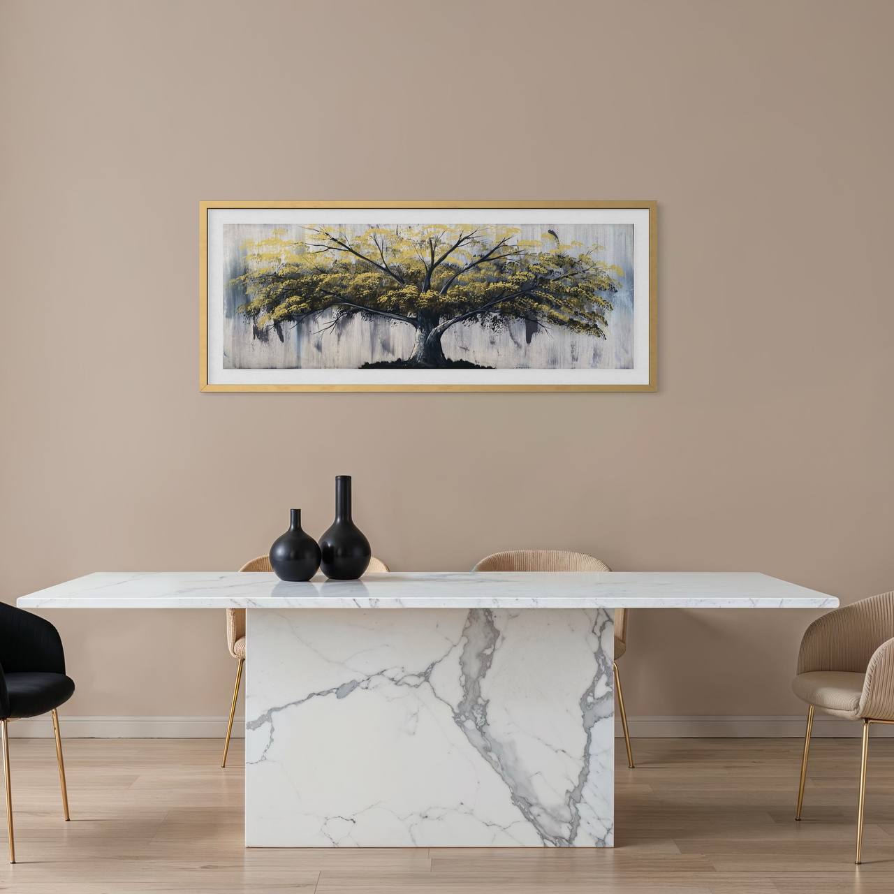 Cuadro Árbol Dorado de la Tranquilidad  1