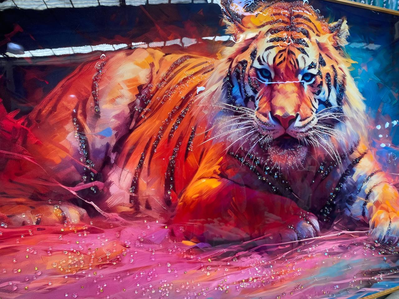 CUADRO TIGRE 140X70 CMS  3