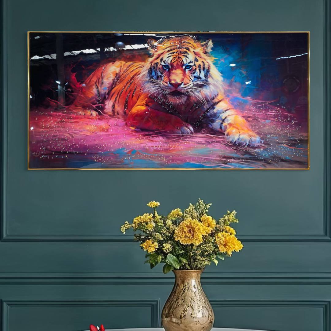 CUADRO TIGRE 140X70 CMS  2