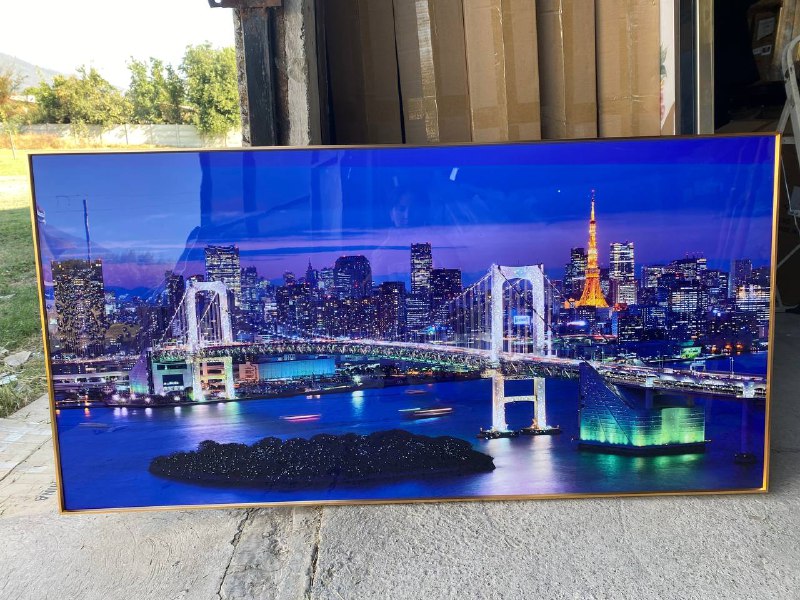 Cuadro Porcelana Ciudad las Vegas  2