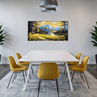 Cuadro Porcelana Montaña  1