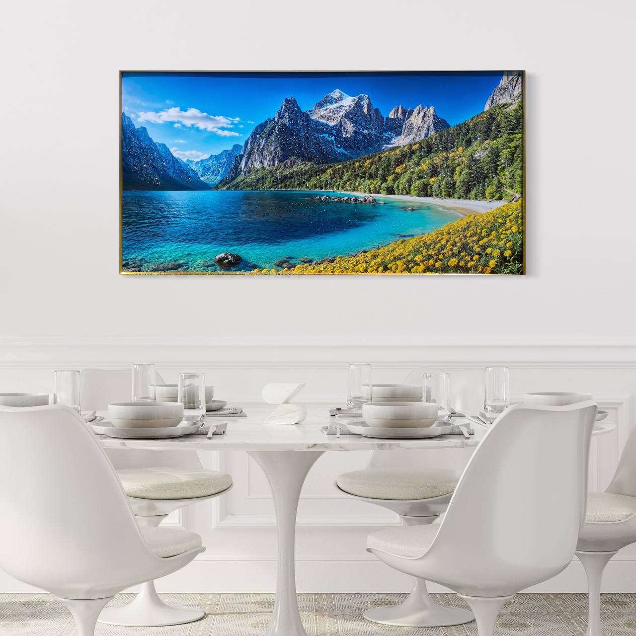 Cuadro Porcelana Torres del Paine  1