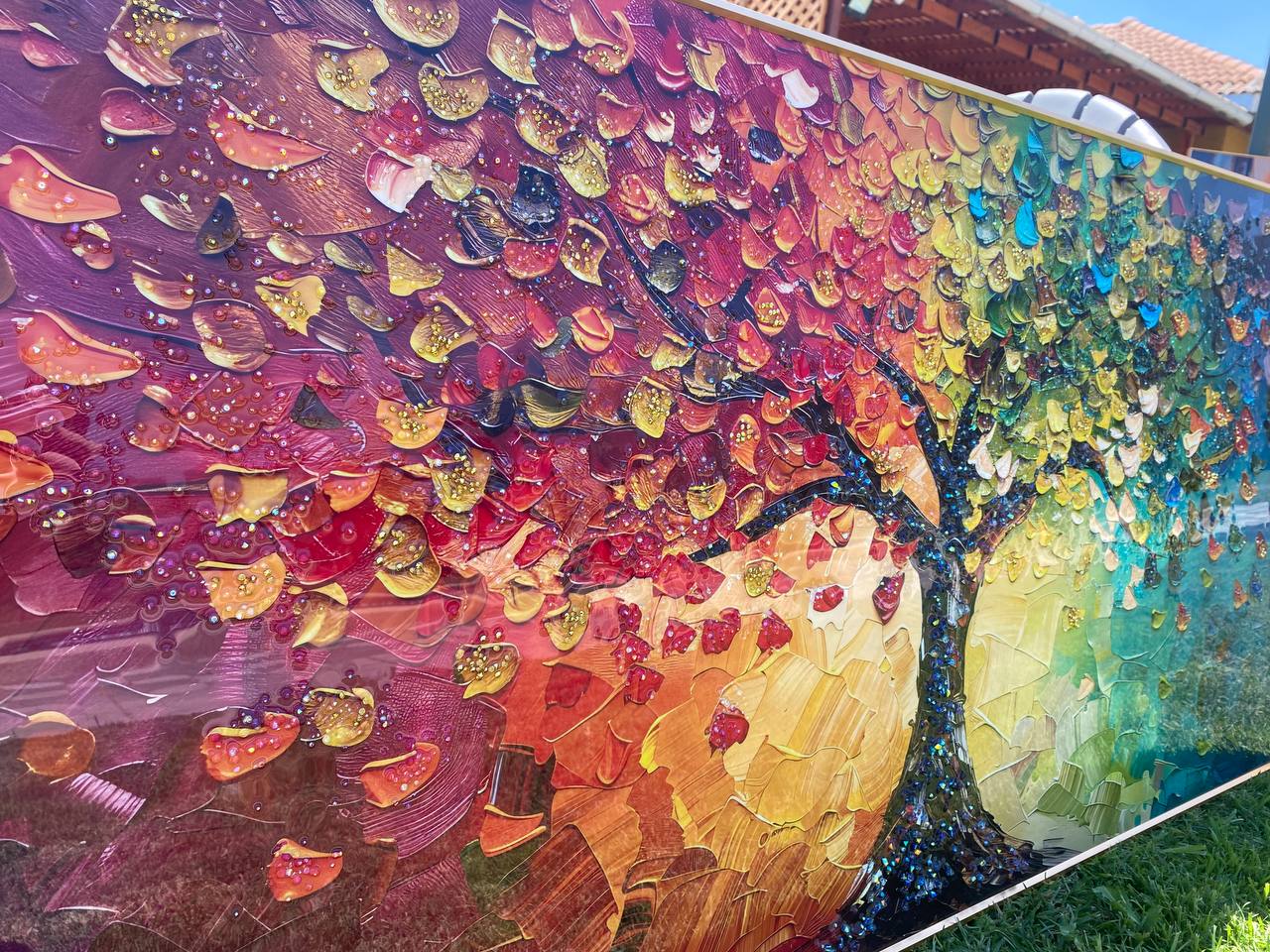 Cuadro de Porcelana Árbol de la Vida  2