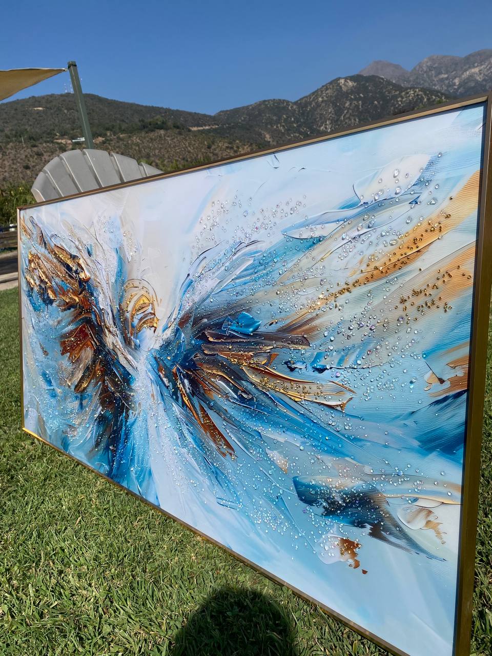 Cuadro Porcelana Angel  3