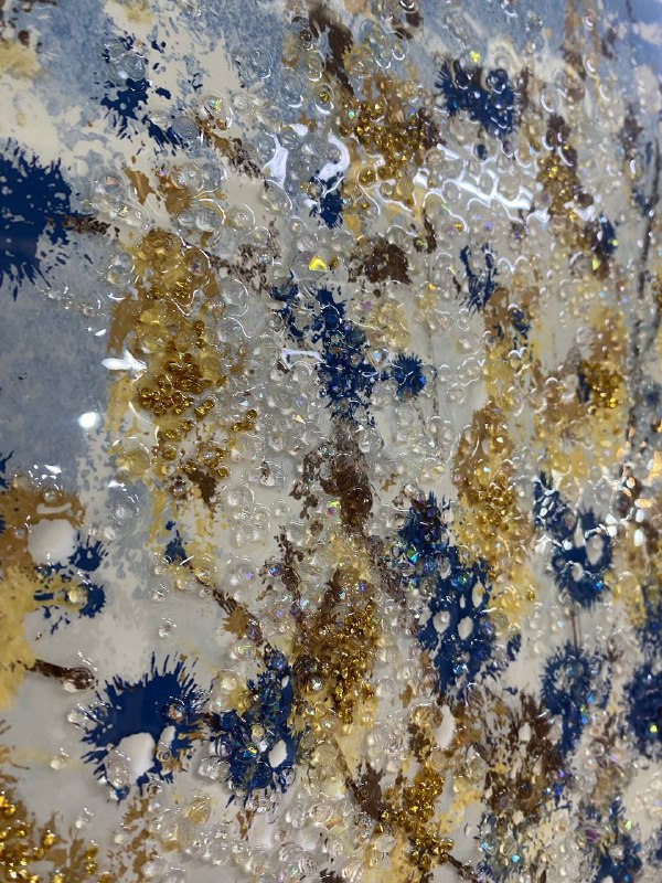 Cuadro Tríptico Porcelana Arbol  4