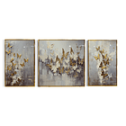 Cuadro Triptico Mariposa  2