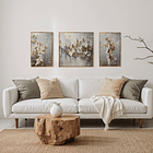 Cuadro Triptico Mariposa  1